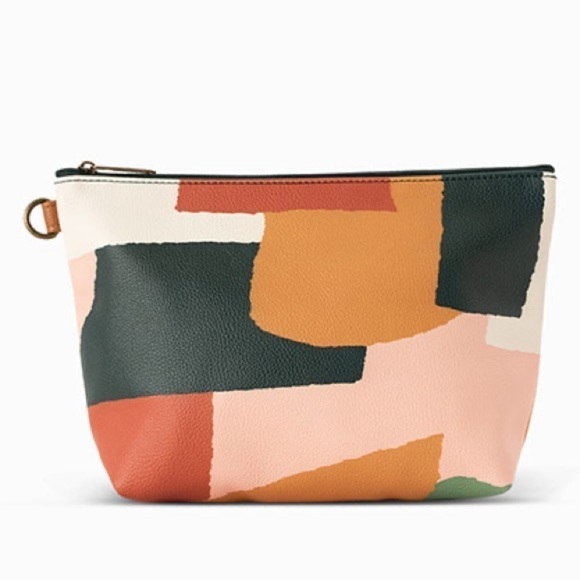 Deco Patchwork Tapered Pouch - Picture 1 of 7